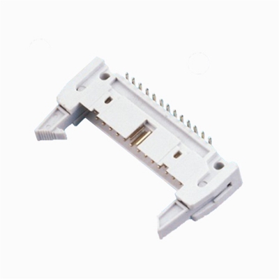 2.54mm box header with latches vertical top entry SMT type connector