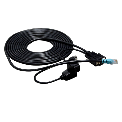 DB9 F to 10p10cRJ45 2835 28AWG PVC cable